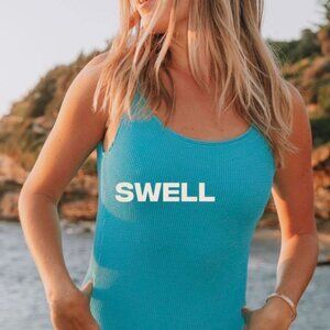 Daily Drills Blue Swimsuit